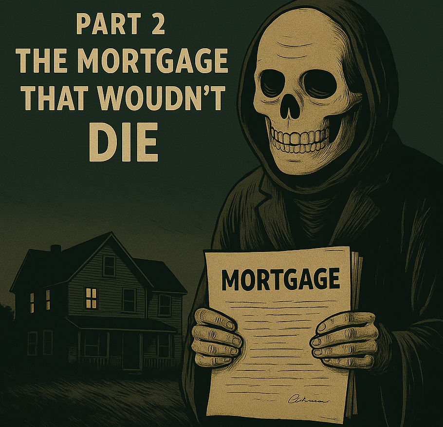 Feature image Real estate horror stories. The mortgage that wouldn't die