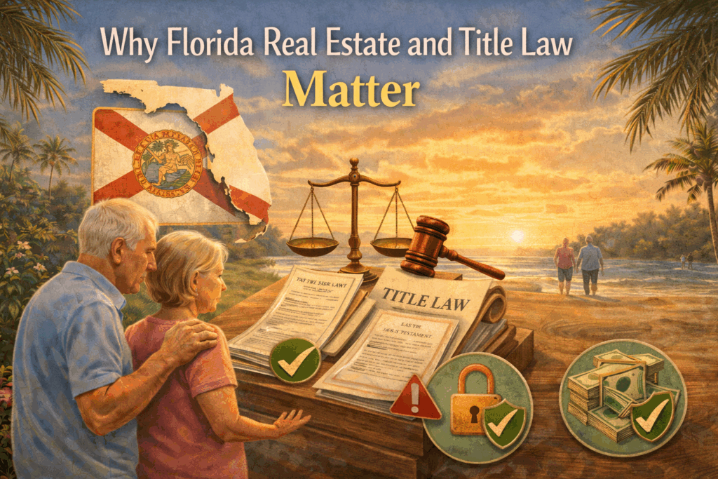 Why Florida Real Estate and Title Law Matter