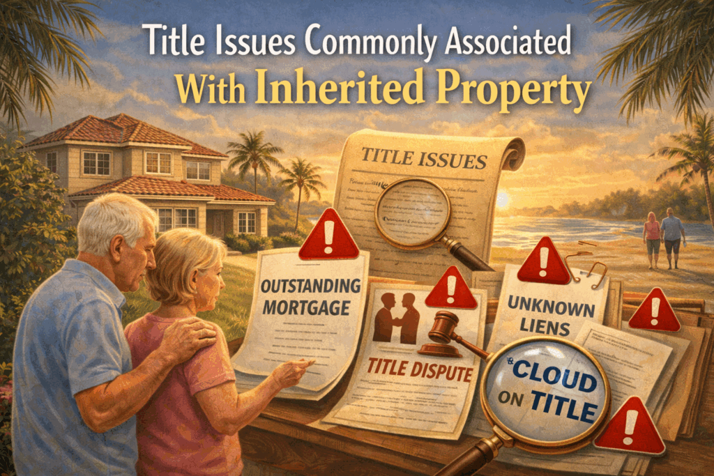 title issues commonly associated with inherited property 